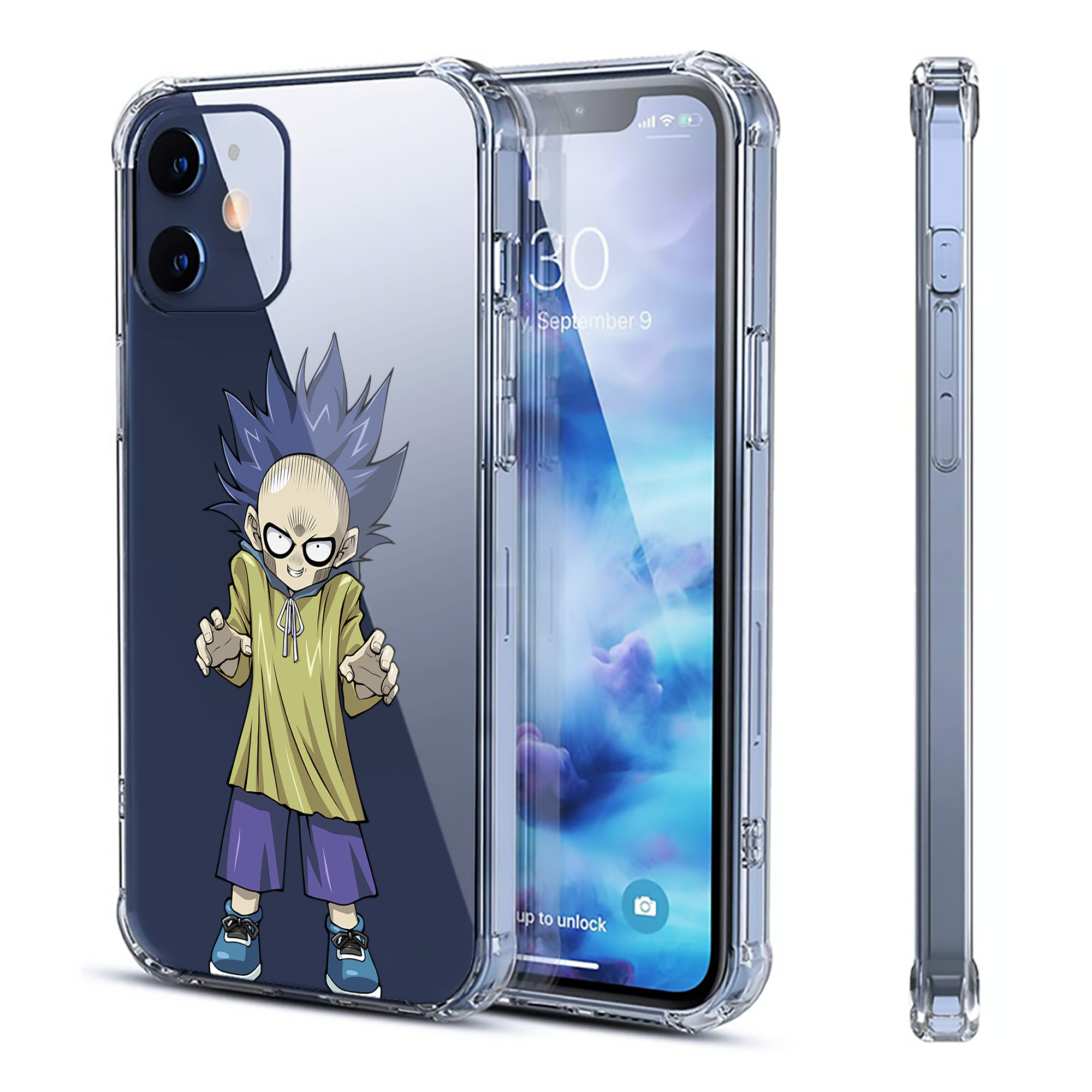 （画像用） 遊☆戯☆王 Yu-Gi-Oh! 【iPhone 12シリーズ対応】透明スマホケース（クリアソフトケース）